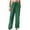 *Green, variant on ClodeEU Women Summer Wide Leg Linen Pants with Pockets, High Waist Drawstring Loose Casual Palazzo Lounge Pants Black,Womens Plus XL