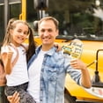 thumbnail image 3 of School Bus Driver Appreciation Day Gifts 5.9 x 5.9 Inch Acrylic Heart Appreciation Gifts Bus Driver Thank You for Always Keeping The Extra Miles Gifts, 3 of 7