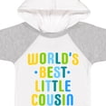 thumbnail image 4 of Inktastic Worlds Best Little Cousin Boys Baby Bodysuit, 4 of 5