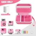 thumbnail image 2 of Universal Kids Instant Print Digital Camera Case for ESOXOFFORE, Cameras Holder with 3 Rolls of Printing Paper- Pink (Box Only), 2 of 9