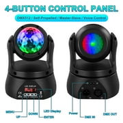 Uking 30W LED Moving Head Light Double Sided Moving Heads DJ Lights Wedding Church Live Show Bar Spotlight