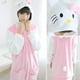 thumbnail image 3 of Pijama de una pieza de Hello Kitty para mujer, ropa de dormir de franela Kawaii, monos gruesos con capucha, disfraz de Cosplay de Halloween, 3 of 3