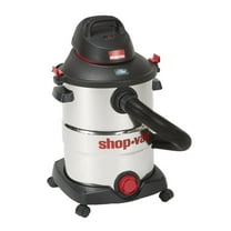 Shop-Vac 12 Gallon 5.5 Peak HP Stainless Steel Wet Dry Vacuum 5989505