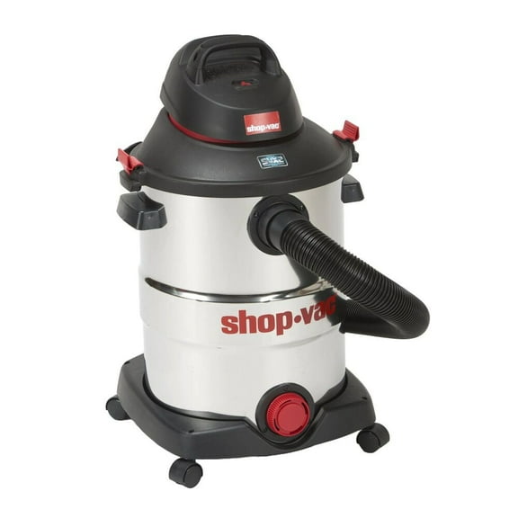 Shop-Vac 12 Gallon 5.5 Peak HP Stainless Steel Wet Dry Vacuum 5989505