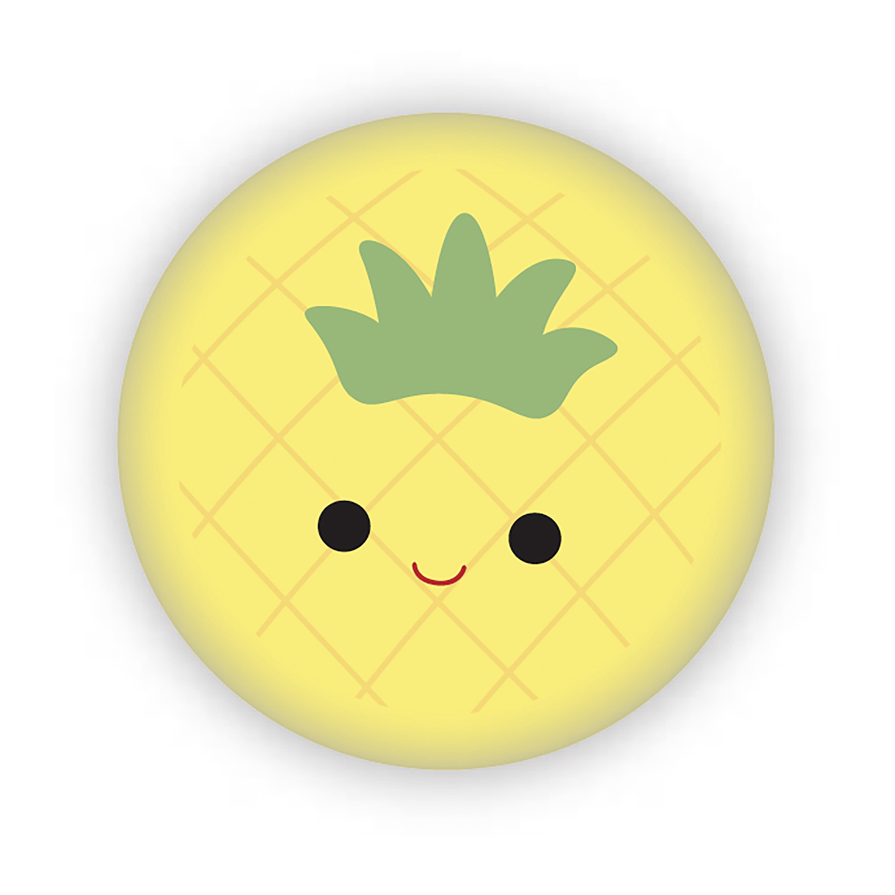 Squishmallows Macaroon Lip Balm, Pineapple Flavored, 0.24 oz