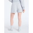 thumbnail image 3 of Joyspun Women's French Terry Knit Lounge Sleep Shorts, 3” Inseam, Sizes XS-3X, 3 of 5