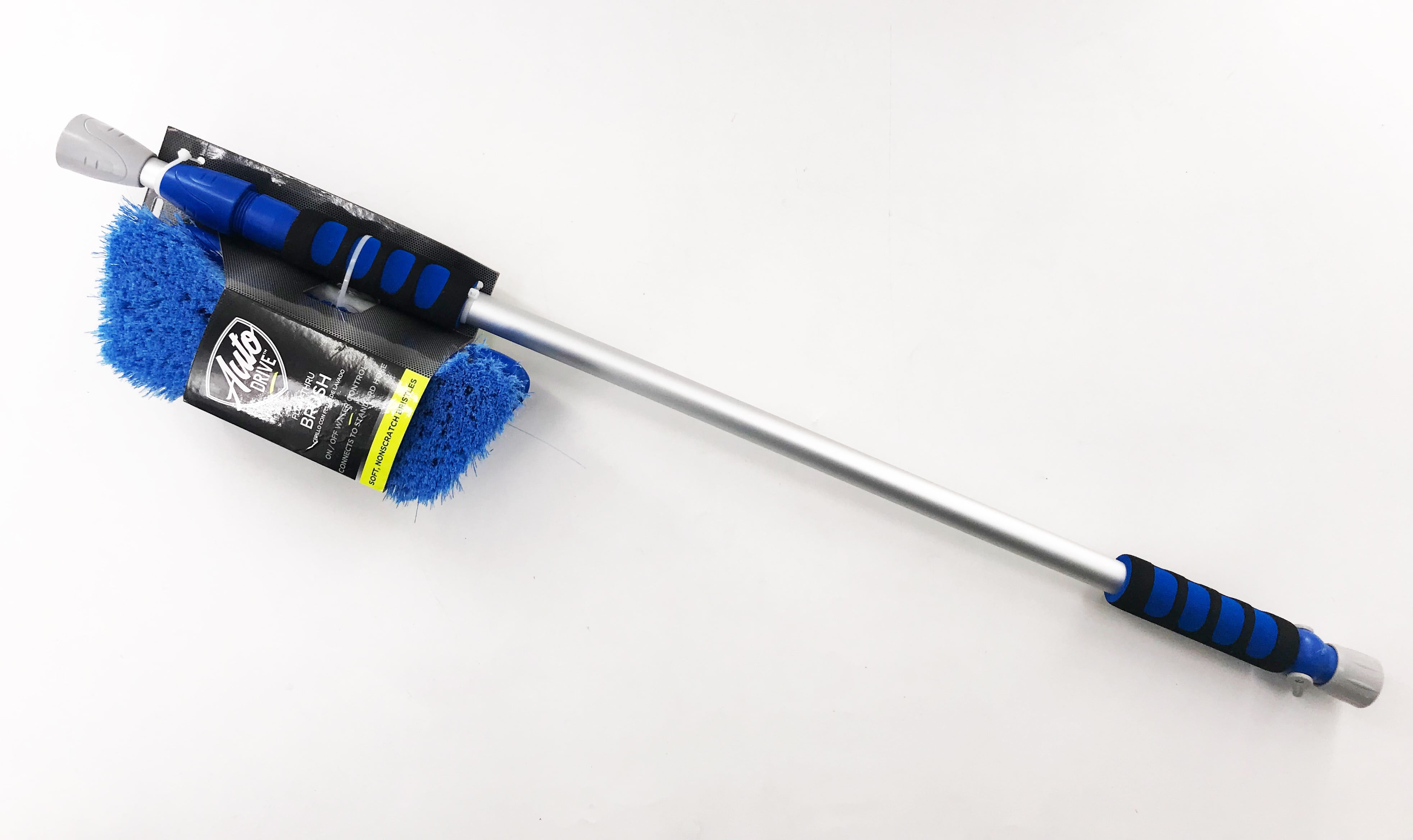 Auto Drive Car Washing Flow Through Wash Brush, Telescope Handle