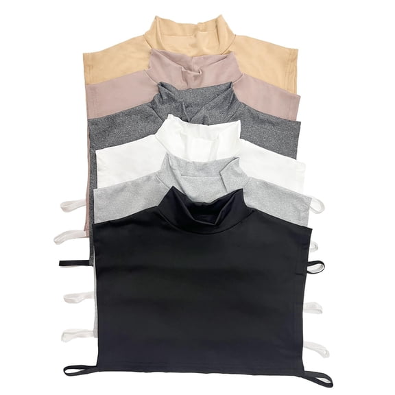 SHILINLANG Detachable Collar Fake Turtleneck Lightweight Turtle Neck Dickey Collars for Women