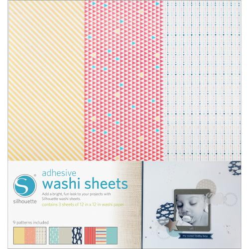 Silhouette Printable Scratch-Off Sticker Sheets 8.5/"X11/" 5pk-Silver
