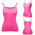 thumbnail image 5 of UoCefik Tank Tops With Built In Bras for Women 2025 Adjustable Spaghetti Strap Camisole Tops Cotton Padded Bra Undershirts Trendy Tank Tops Hot Pink XXL, 5 of 6