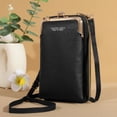 thumbnail image 2 of Typpkmm Small Crossbody Bag, Mini Leather Shoulder Purse for Women, Matte Finish, SKY BLUE, 2 of 7