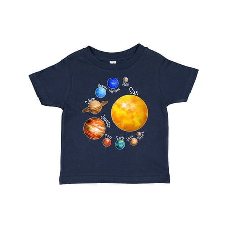 

Inktastic Sun and Planets- Yes and Pluto Gift Toddler Boy or Toddler Girl T-Shirt