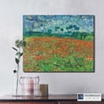 thumbnail image 7 of Van Gogh Wall Art, Poppy Field Canvas Print, Poppy Field, Famous Art Prints, Van Gogh Canvas Wall Art , Ready To Hang for Living Room Home Wall Décor 16x20, 7 of 7