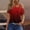 Red, variant on Work Tops for Women 2025 Workout Shirts Women Cropped Lightweight Tops & Blouses Cotton Short Sleeve Tops for Women Plus my recent orders