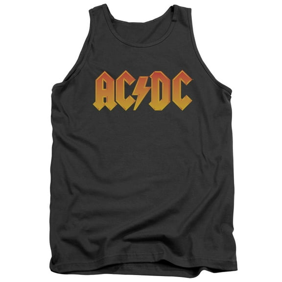 Men's AC/DC Logo Mens Tank X-Large Grey