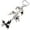 Black, variant on Y2K Keychain Butterfly Heart Key Ring Bag Charms Cute Aesthetic Keys Bag Purse Backpack Pendant Accessories for Women Jewelry Gifts