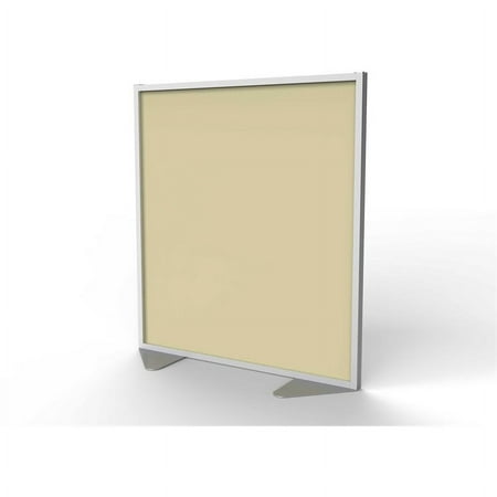 UPC: 0014935052409 | Ghent s Vinyl Floor Partition with Full Panel Infill in Caramel