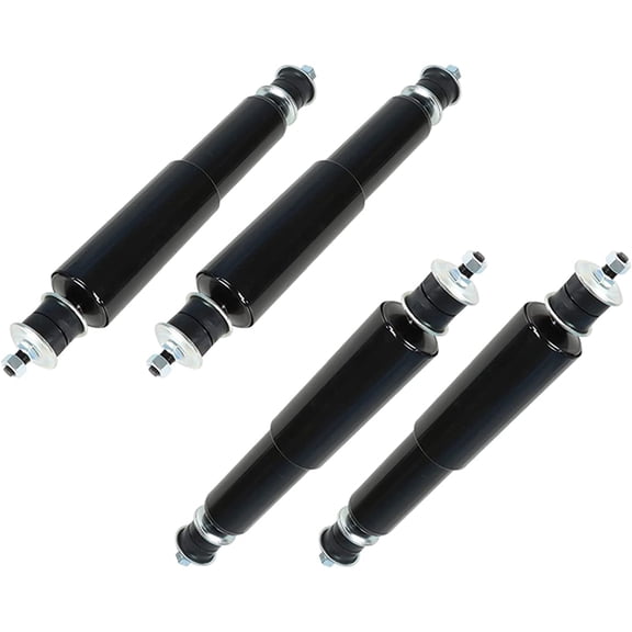 Labwork Golf Cart Front and Rear Shock Absorbers Kit Replacement for EZGO TXT 1994-Up 76418-01
