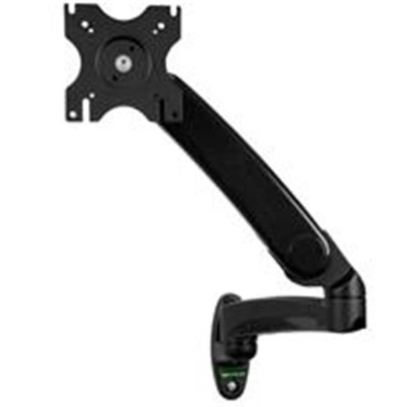 Wallmount Single-Monitor Arm Touch Height Adjustment