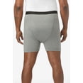 thumbnail image 3 of KingSize Men's Big & Tall Leakproof Boxers, 3-Pack, 3 of 5