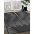thumbnail image 2 of Ahgly Company Indoor Rectangle Patterned Oil Black Area Rugs, 7' x 10', 2 of 6