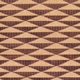 thumbnail image 1 of Ahgly Company Indoor Square Abstract Brown Red Abstract Area Rugs, 4' Square, 1 of 6