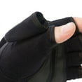 thumbnail image 5 of Guantes de polar de medio dedo para exteriores para hombres y mujeres, para ciclismo, escalada, otoño e invierno, resistentes al frío, cálidos y gruesos, para fotografía, 5 of 5