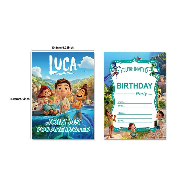 Luca Movie Greeting Cards for Sale