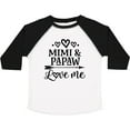 thumbnail image 3 of Inktastic Mimi and Papaw Love Me Boys or Girls Toddler T-Shirt, 3 of 5