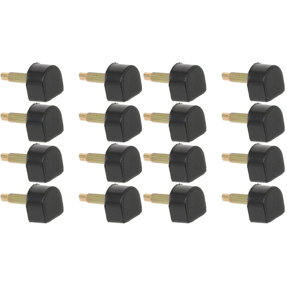 Hemoton 8 pairs  of Heel Replacement Tips Heel Tips High Heel Replacement Tips Heel Tips for Shoe Repairing