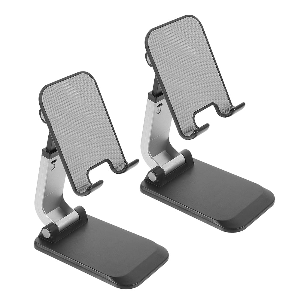 2pcs Foldable Phone Stand Portable Cell Phone Stand Adjustable Phone Support Holder Desk Cell Phone Stand Phone Support Holder for Desk Phones Accessories