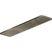 Ekena Millwork 3"W x 12"D Logan Hidden Support Steel Bracket w/ 8" Support Depth, Stainless Steel