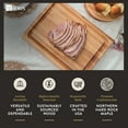 thumbnail image 3 of John Boos CB1054-1M2418150 Cutting Board, 24 Inches x 18 Inches, Maple with Juice Groove, 3 of 12