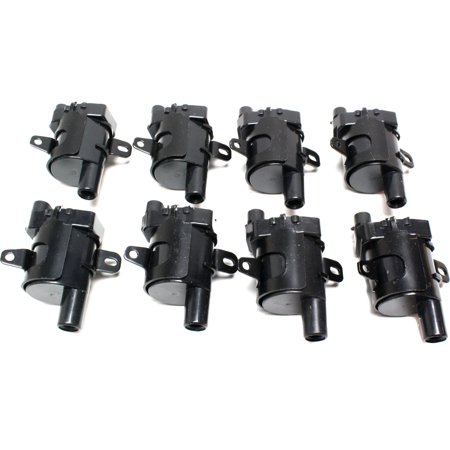 Replacement REPC504606 Ignition Coil Compatible With 2002-2006 Cadillac Escalade 2004-2005 Buick Rainier 8Cyl 5.3L 6.0L Set of 8