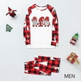 thumbnail image 2 of Odeerbi Christmas Pajamas for Family Holiday Long Sleeve Family Christmas Pajamas Matching Sets Dad Casual Printed Top with Bottom Outfits Home Wear Sleepwear Family Matching PJs Set Red, 2 of 8