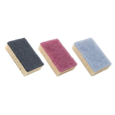 3 Pcs Sponges Kichen Cleaning Sponge Dishcloth Sponge Non-scratch Sponge Scouring Pad Sponge Scrubber