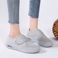 thumbnail image 3 of Mostsola Womens Sneakers Slip on Shoes Knit Mesh Platform Waling Shoes Adjustable Nurse Shoes, 3 of 9