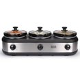 thumbnail image 1 of TRU Triple Slow Cooker, 1 of 8