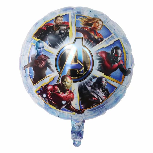 1pcs 18 Pulgadas Marvel Capitán América Spiderman Videojuego Globos De Papel De Aluminio Decoración De Fiesta De Cumpleaños Juguete Para Niños