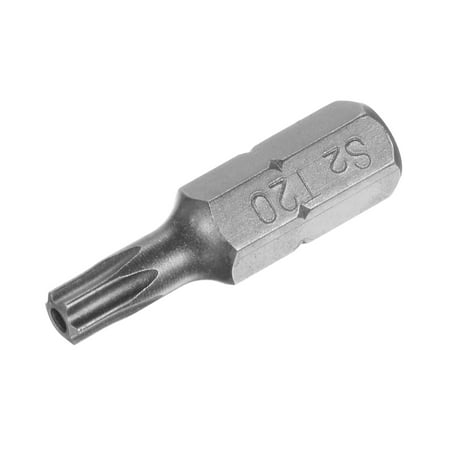 

Uxcell Torx Bits 1/4 Inch Hex Shank 25mm Length Magnetic Screwdriver T20 Screw Driver Bit S2 Alloy Steel