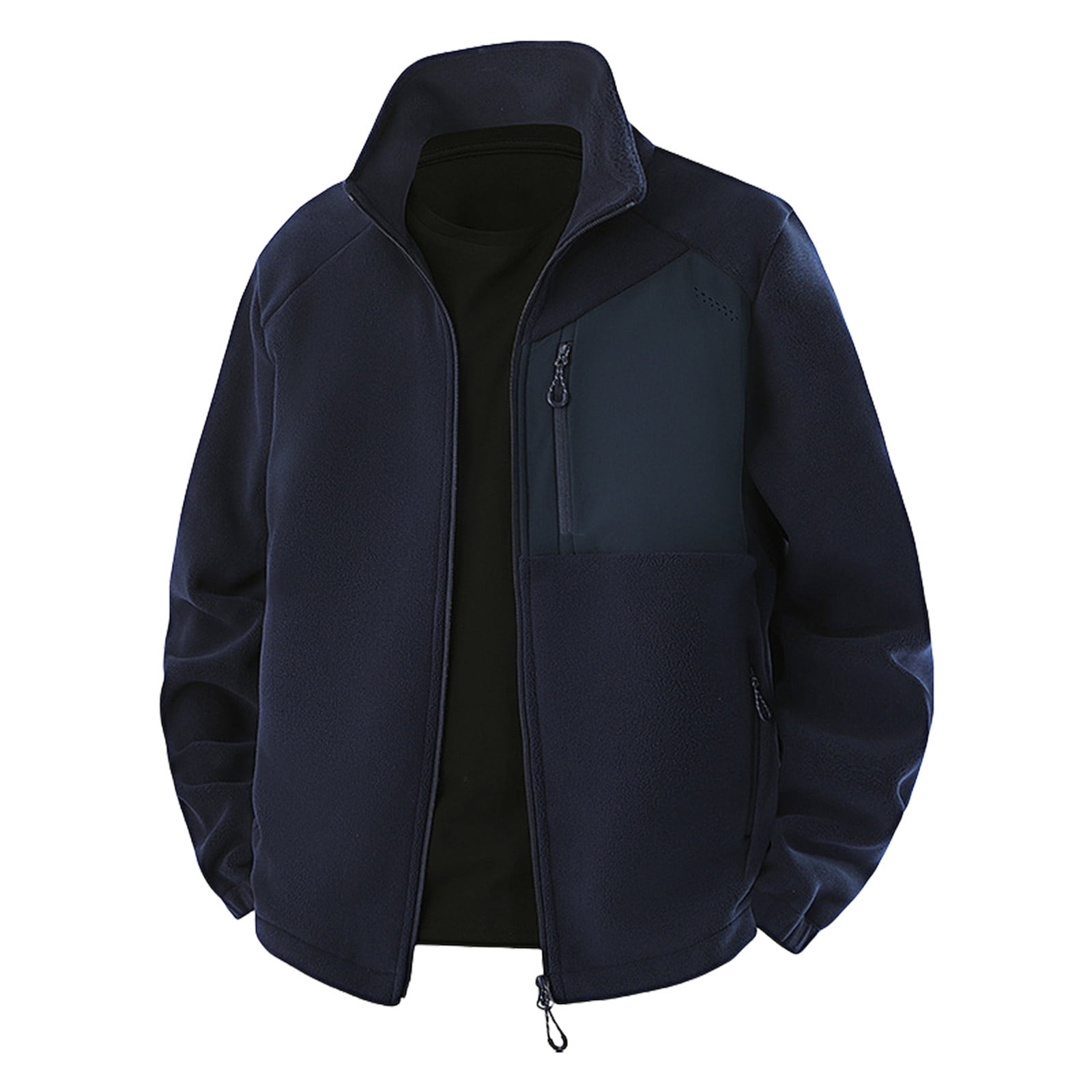 Urban Wool Zip Coat ／Na.e Zpanxa Men's Wool Blend Stand Collar Jacket Zipper Front Cardigan