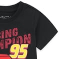 thumbnail image 2 of Disney Cars Lightning McQueen Short Sleeve T-Shirt (Boys), Sizes 2T-7, 2 of 4