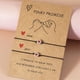 thumbnail image 5 of Pulsera para mujeres, hombres, cuentas de la suerte, amor, corazón, pulseras para parejas, chicas adolescentes, amistad, joyería que brilla en la oscuridad, 5 of 5
