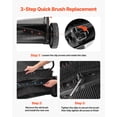 thumbnail image 6 of VEVOR 3 Packs Lawn Sweeper Brush Replacement, Compatible with VEVOR 26 in Lawn & Leaf Collector Sweepers, Yard Sweeper Brush Paddle with Durable V-Shaped Bristles for Easy Grass Leaf Cleanup, 6 of 10