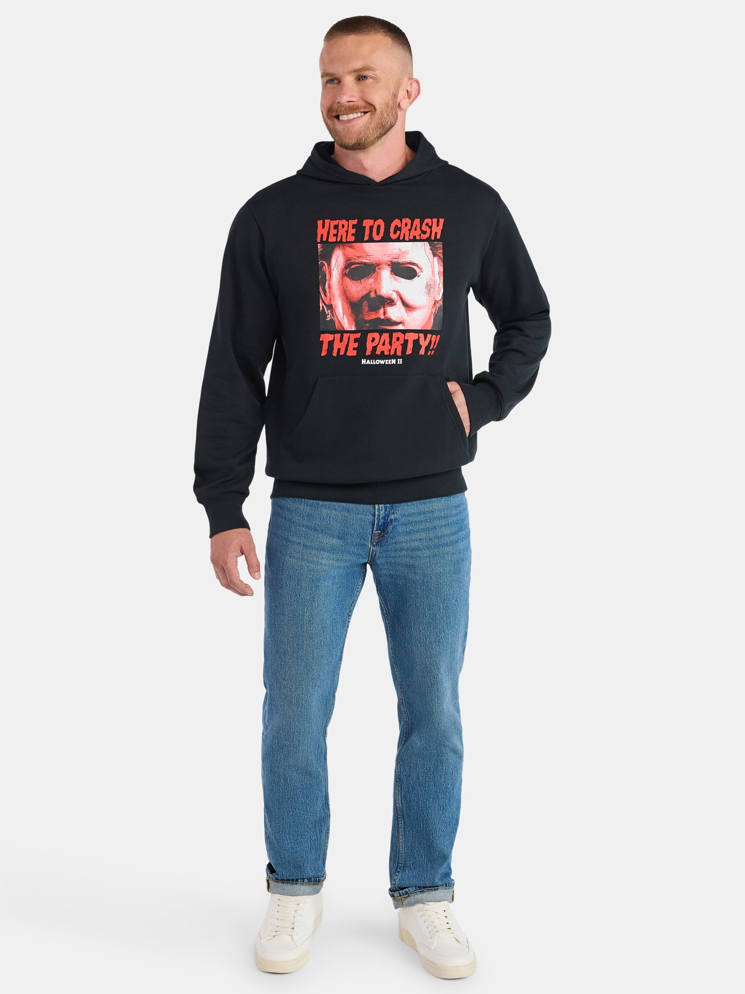 Halloween 2, Men's & Big Men's Graphic Hoodie, Sizes XS-5XL