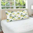 thumbnail image 4 of GZHJMY Lemon Pattern Pillowcase Queen Size, Super Soft Pillow Shams Covers, Plush Cozy Pillow Cases with Zipper, 20" X 30"（573）, 4 of 6