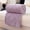 Violet, variante sur Couverture en Molleton Douce et Chaude pour l'Hiver, Jeté Douillet pour Sieste et Climatisation avec Détail Rayé, Couvre-Lit Portable Couverture de Sofa en Plusieurs Couleurs, Violet