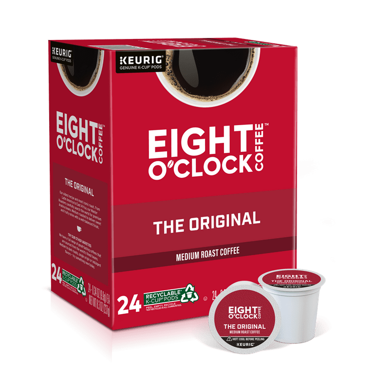 Eight o shop clock k cups