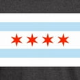 thumbnail image 3 of CafePress - Chicago Flag T Shirt - Men's Classic Graphic Cotton T-Shirt, 3 of 4