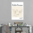 thumbnail image 3 of Picasso First Dove of Peace Artworks Canvas Poster Room Aesthetic Wall Art Prints Home Modern Decor Gifts 16x24inch(40x60cm), 3 of 6